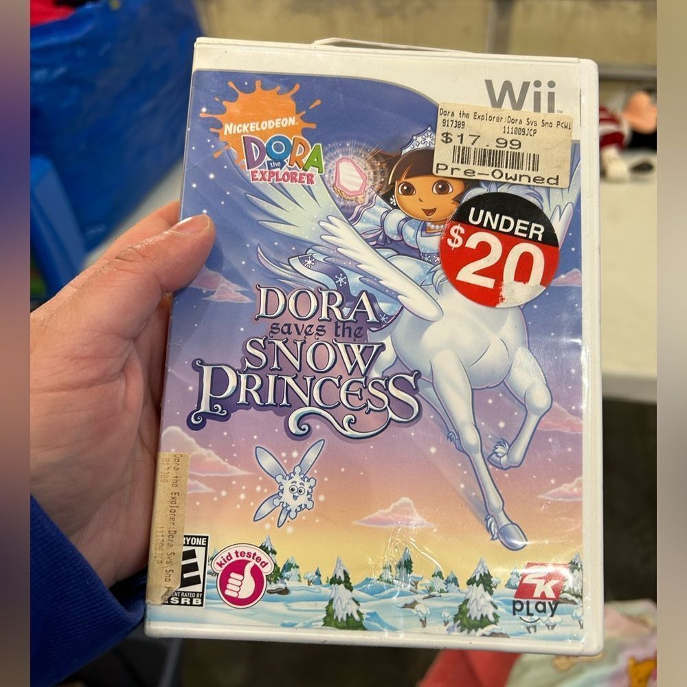 Nickelodeon Dora Saves The Snow Princess Wii Game